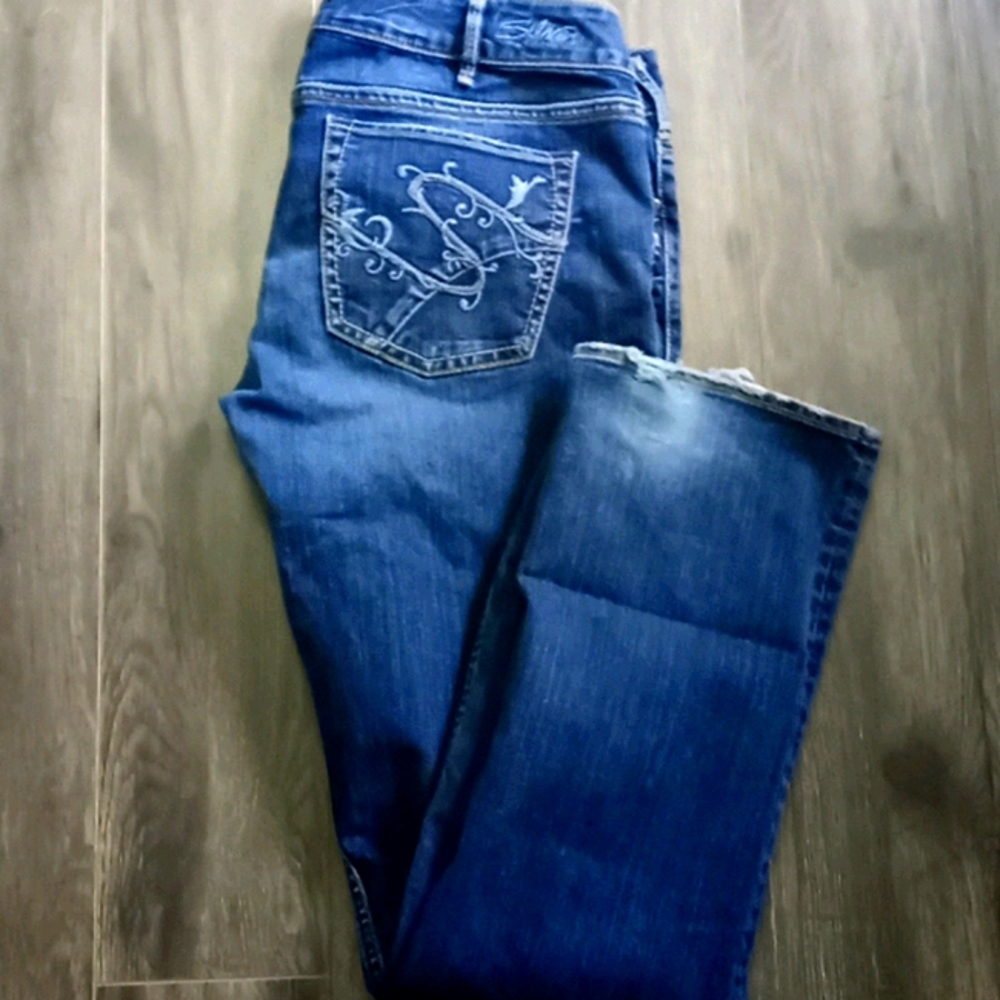Silver jeans